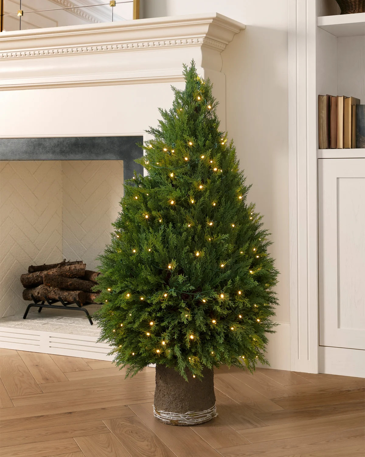 4' Cypress Pre-Lit Faux Drop-In | McGee & Co. (US)