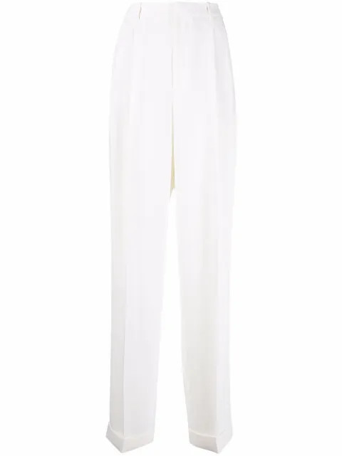 Polo Ralph Lauren wide-leg Trousers - Farfetch | Farfetch Global