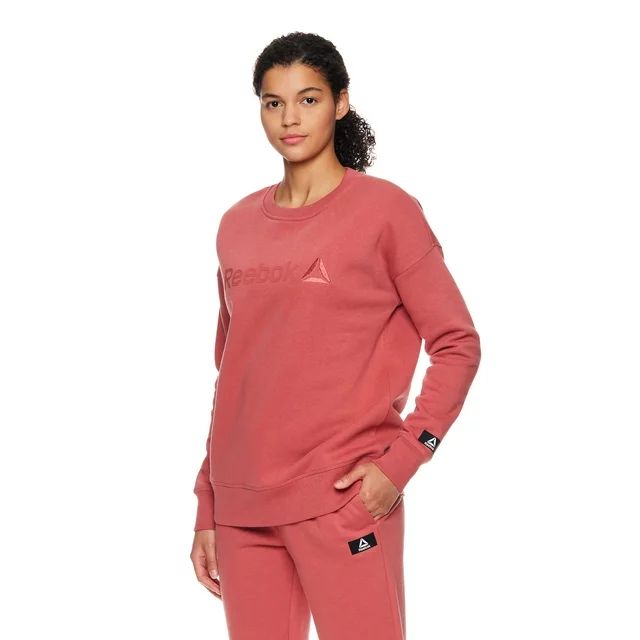 Reebok Women's Purpose Crew Neck Sweatshirt | Walmart (US)