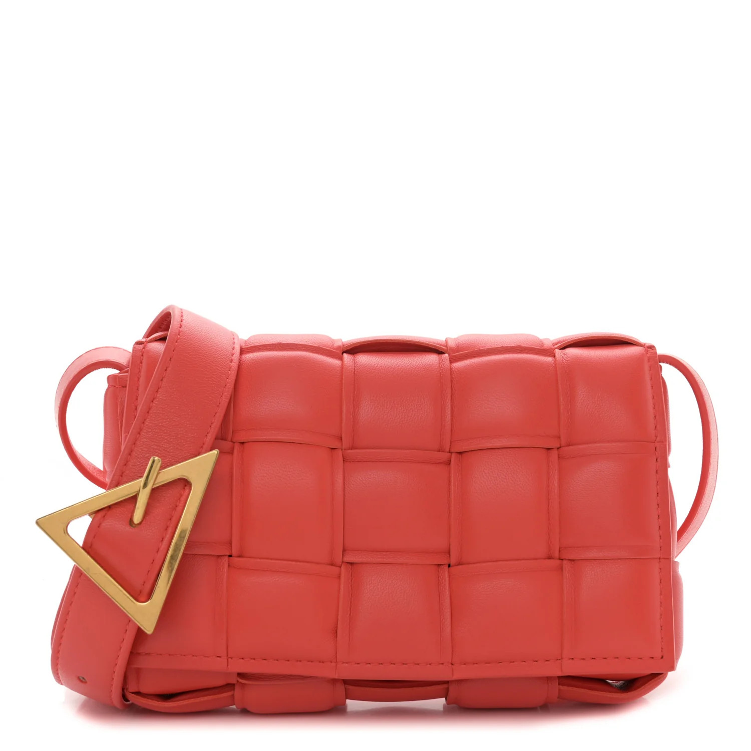 Nappa Maxi Intrecciato Small Padded Cassette Crossbody Bag Sunburst | FASHIONPHILE (US)