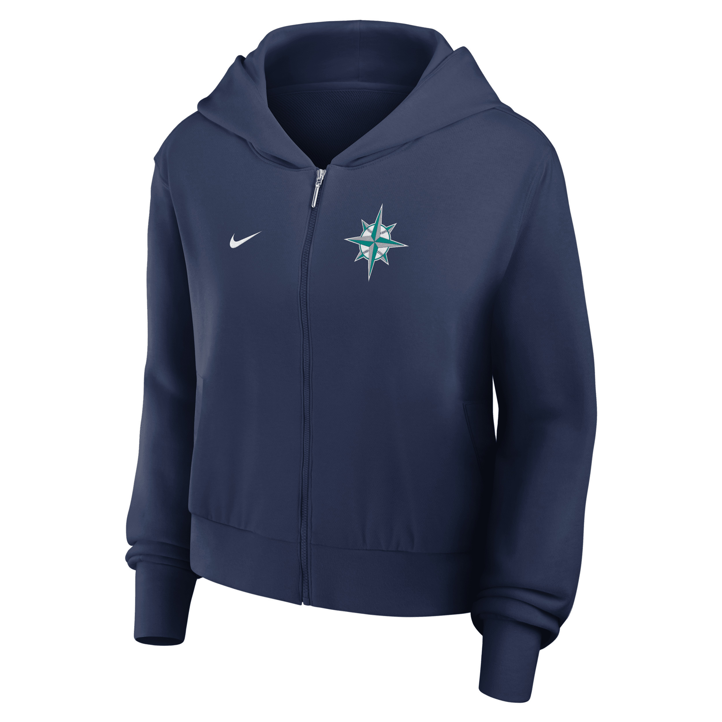 Seattle Mariners Womenâs Nike Women's MLB Full-Zip Hoodie in Blue | 035D160NMVR-HVV | Nike (US)