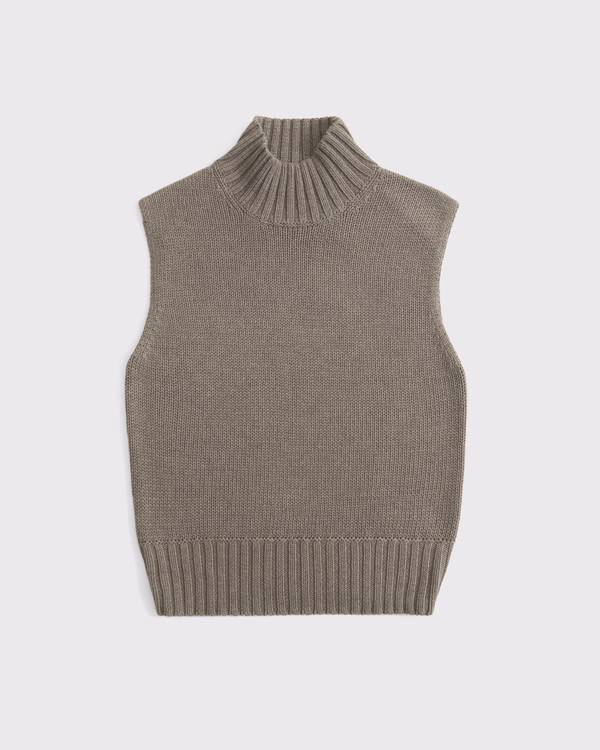 Women's Mockneck Sweater Shell Top | Women's Tops | Abercrombie.com | Abercrombie & Fitch (US)