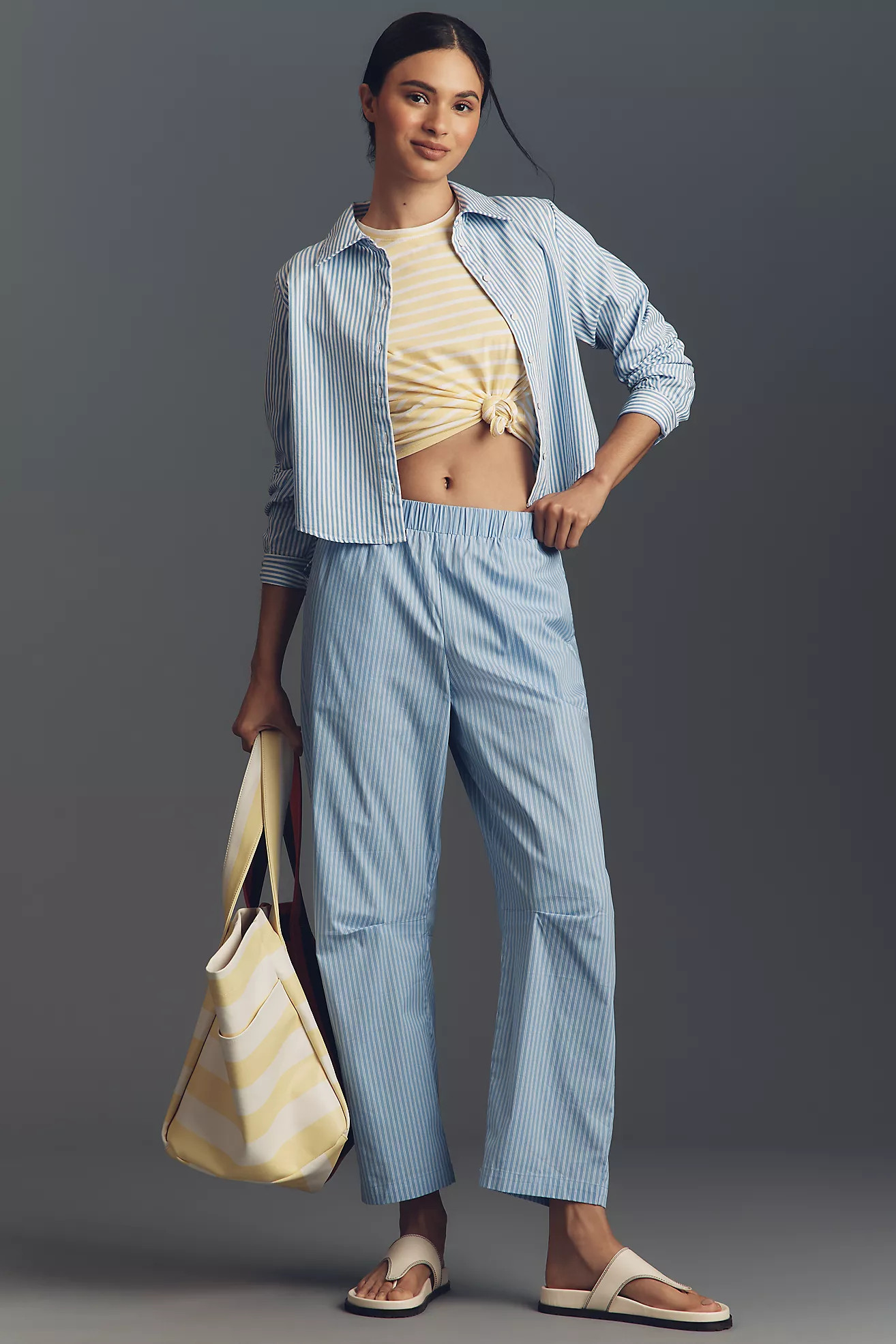 Steve Madden Saelyn Poplin Pants | Anthropologie (US)