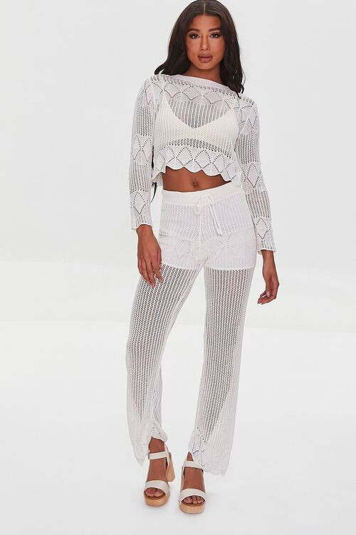 Crochet Crop Top & Pants Set | Forever 21 (US)