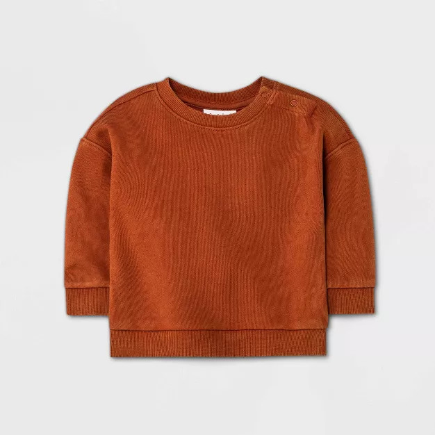 Baby Crewneck Pullover - Cat & Jack™ | Target