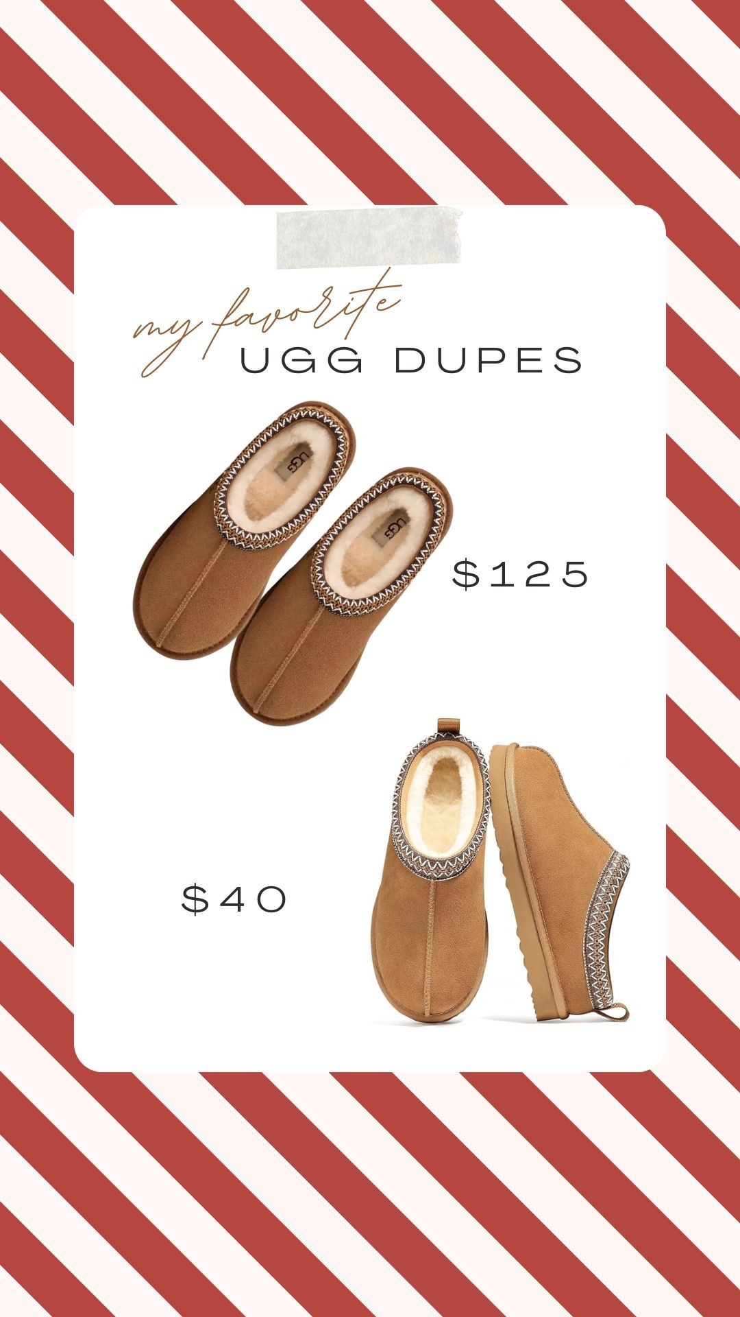Comfy UGG slippers on a budget 

#LTKHoliday #LTKGiftGuide #LTKmomlife