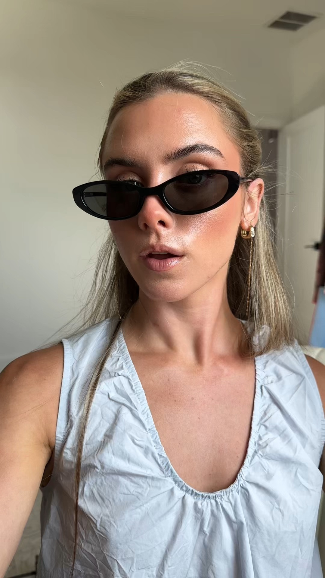 @otraeyewear These best-selling cat-eye sunglasses fuse timeless elegance with modern edge, sculpted in a polished black frame with smoke lenses to channel vintage glamour through a contemporary lens

#LTKootd #LTKSeasonal #LTKgrwm