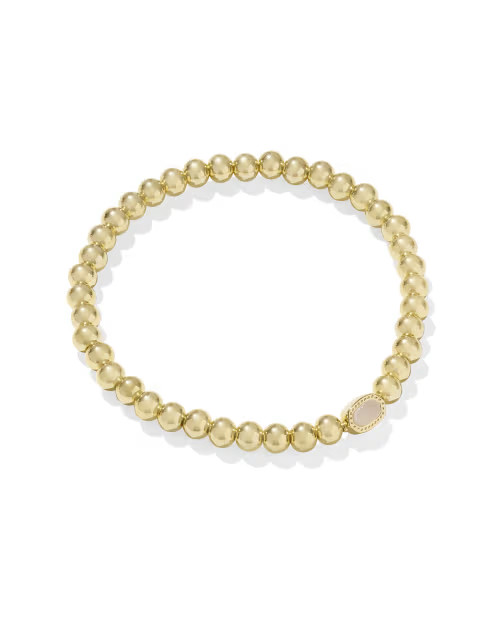 Mini Elaina Gold Stretch Bracelet | Kendra Scott
