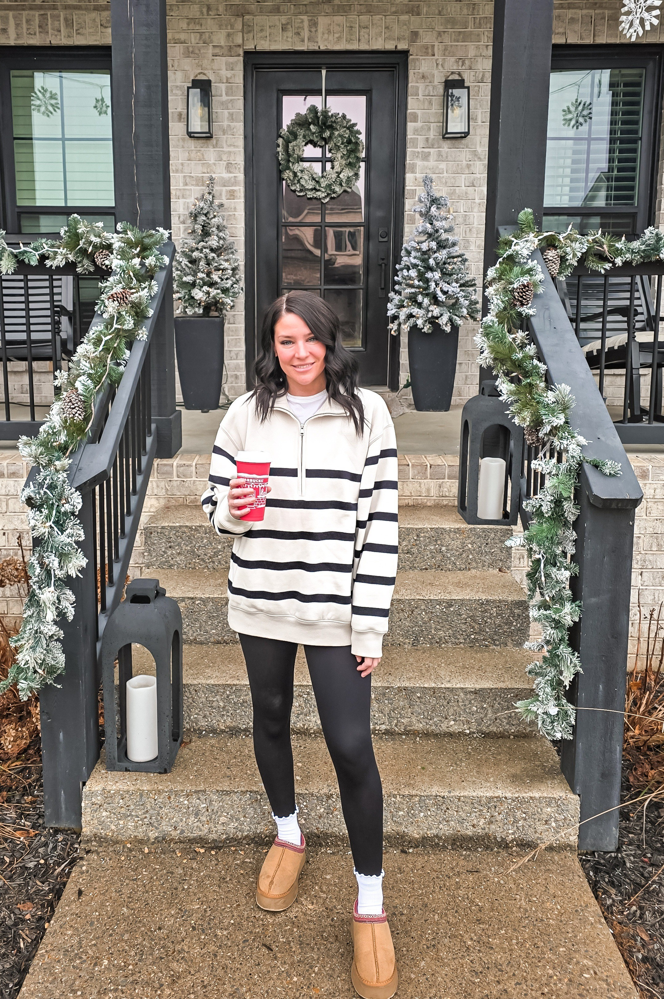 Cozy day outfits. I sized up to a large for an oversized fit. 

#LTKdayinmylife #LTKmomlife #LTKootd