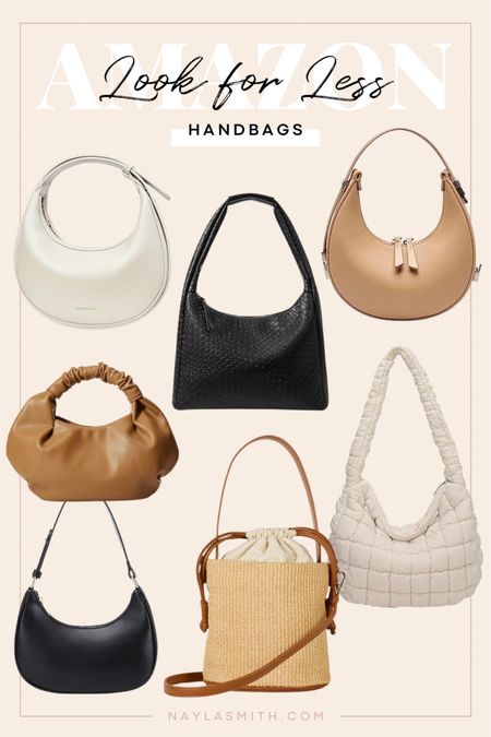 Affordable designer inspired bags from Amazon Canada - shoulder bag, crescent bag, puffer tote bag, clutch, summer straw bag


#LTKstyletip #LTKbag #LTKcanada
