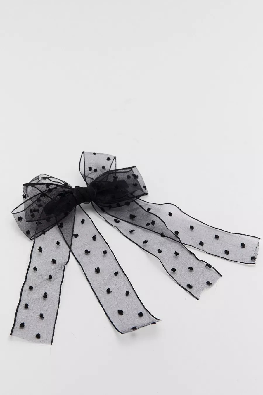 Polka Dot Hair Bow Clip | Nasty Gal US