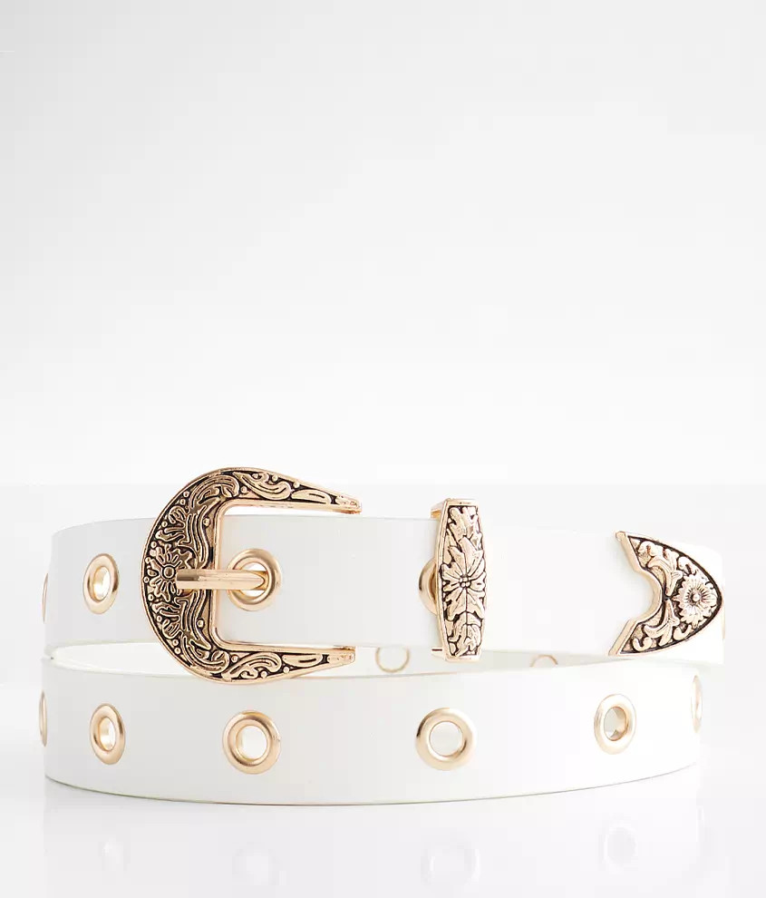 Skinny Western Belt | Buckle