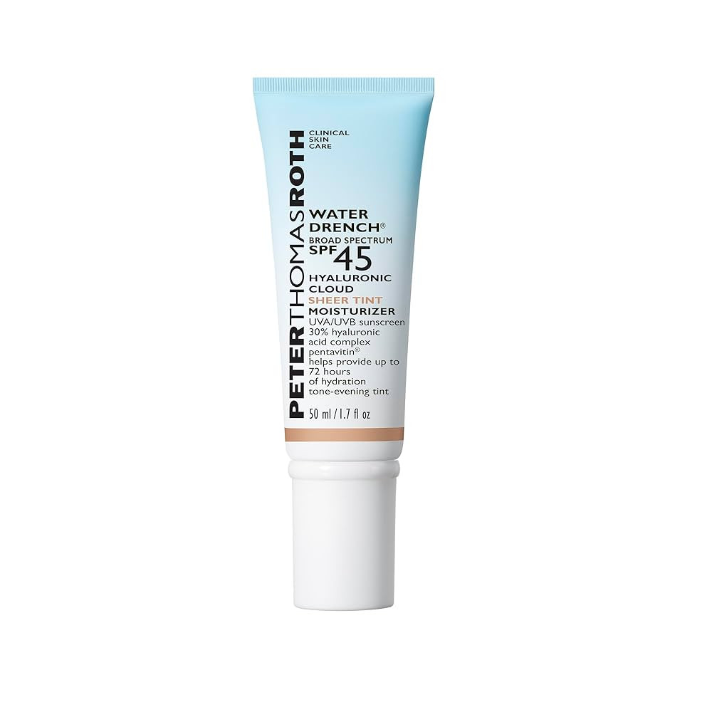 Peter Thomas Roth | Water Drench® Broad Spectrum SPF 45 Hyaluronic Cloud Sheer Tint Moisturizer | Amazon (US)
