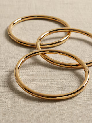 Ravena Triple Bangle Set &amp;#124 Aureus + Argent | Banana Republic (US)