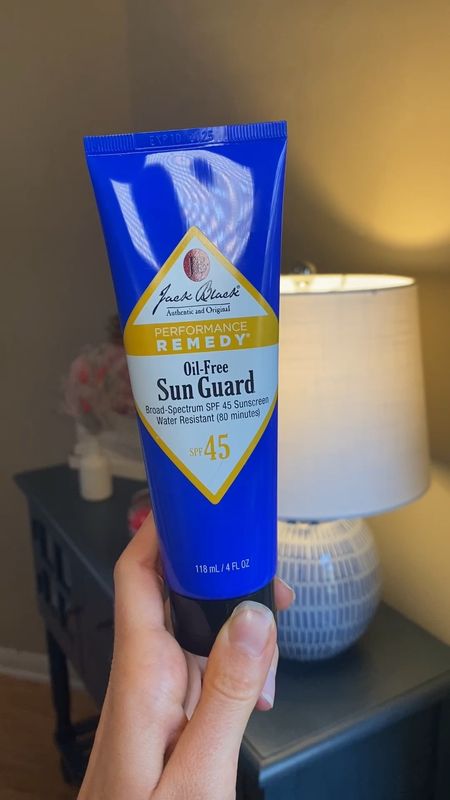 Jack Black Oil Free Sun Guard is a hybrid sunscreen for face. It is water resistant & leaves minimal white cast. No fragrance! Great for humidity and sport 💦 #skincare 

#LTKbeauty #LTKunder50 #LTKBacktoSchool