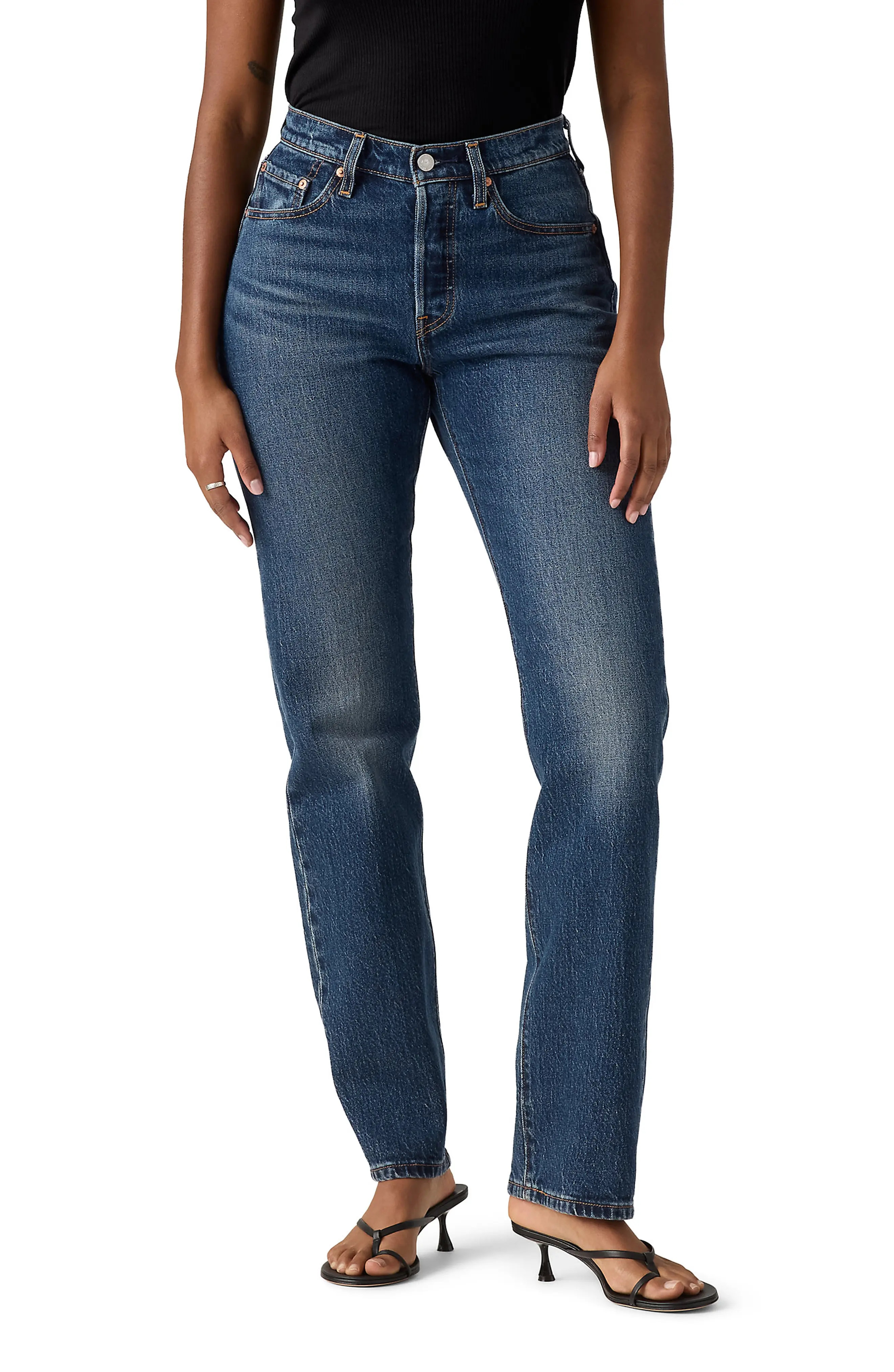 501\u00ae Curve High Waist Straight Leg Jeans (Women) | Nordstrom | Nordstrom