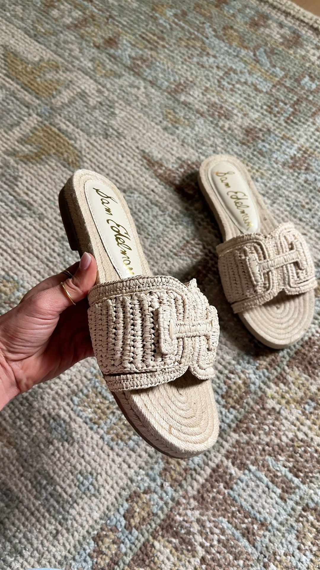 I am packing these espadrille slides for my trip to Palm Beach. These come in whole size is only. I’m a 6 1/2 and I did a 7 and they are perfect. Resort wear. Resort outfits. Vacation outfits. Beach vacation. Palm Beach Beach outfits. Neutral sandals. Neutral slide sandals.

#LTKSwim #LTKTravel #LTKootd