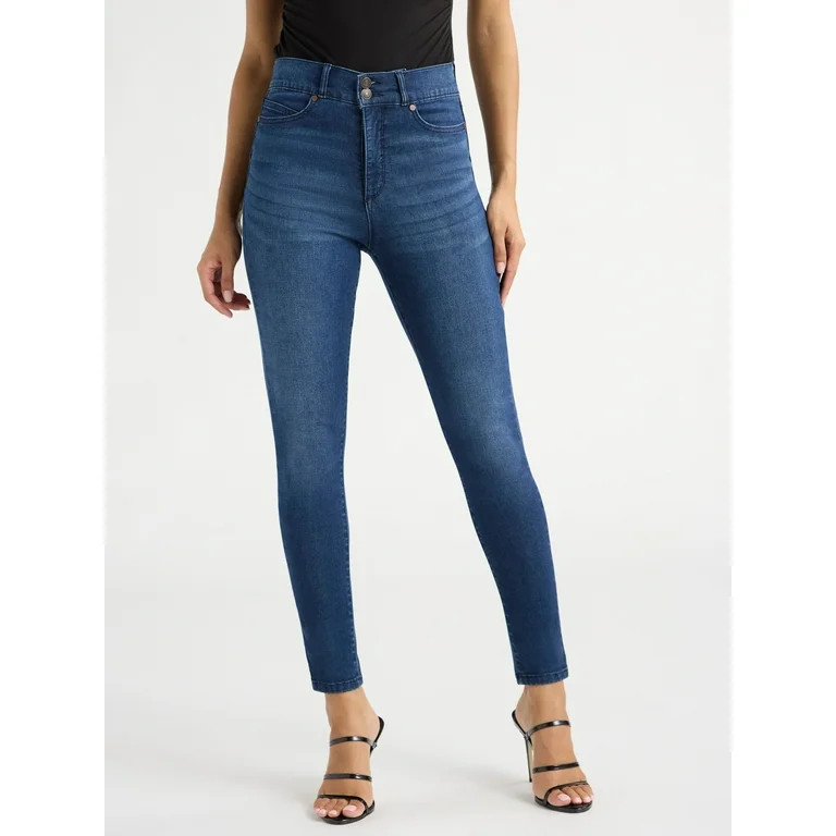 Sofia Jeans Women's and Women's Plus Eva Skinny Ankle High Rise Jeans, Sizes 0-28W | Walmart (US)