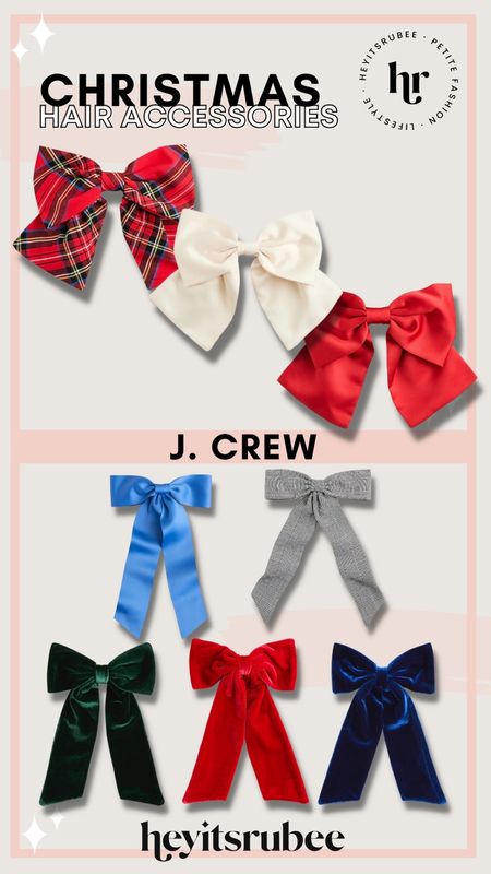 Hair accessories 
50% off with code shop now
Holiday hair accessories
Adult bows
Hair bows 
Velvet hair bow
Satin hair bow
Hair accessory saleSale

#LTKHolidaySale #LTKSeasonal #LTKHoliday