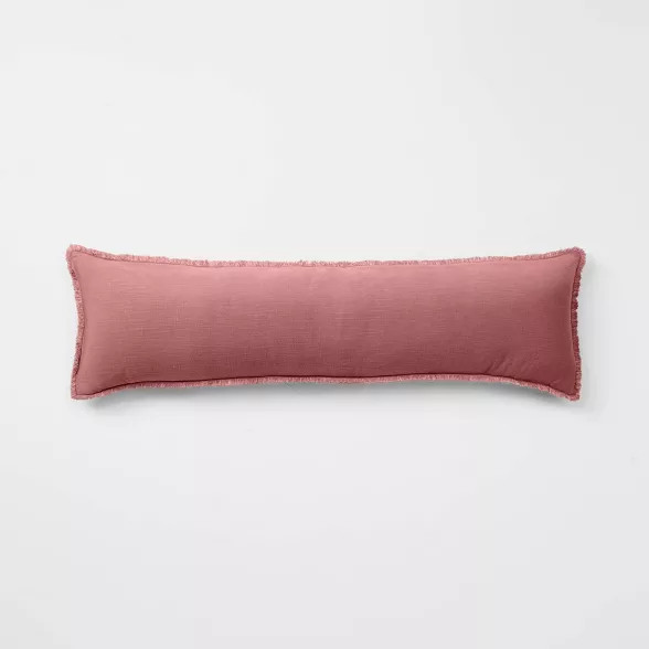 Lumbar Heavyweight Linen Blend Throw Pillow - Casaluna™ | Target