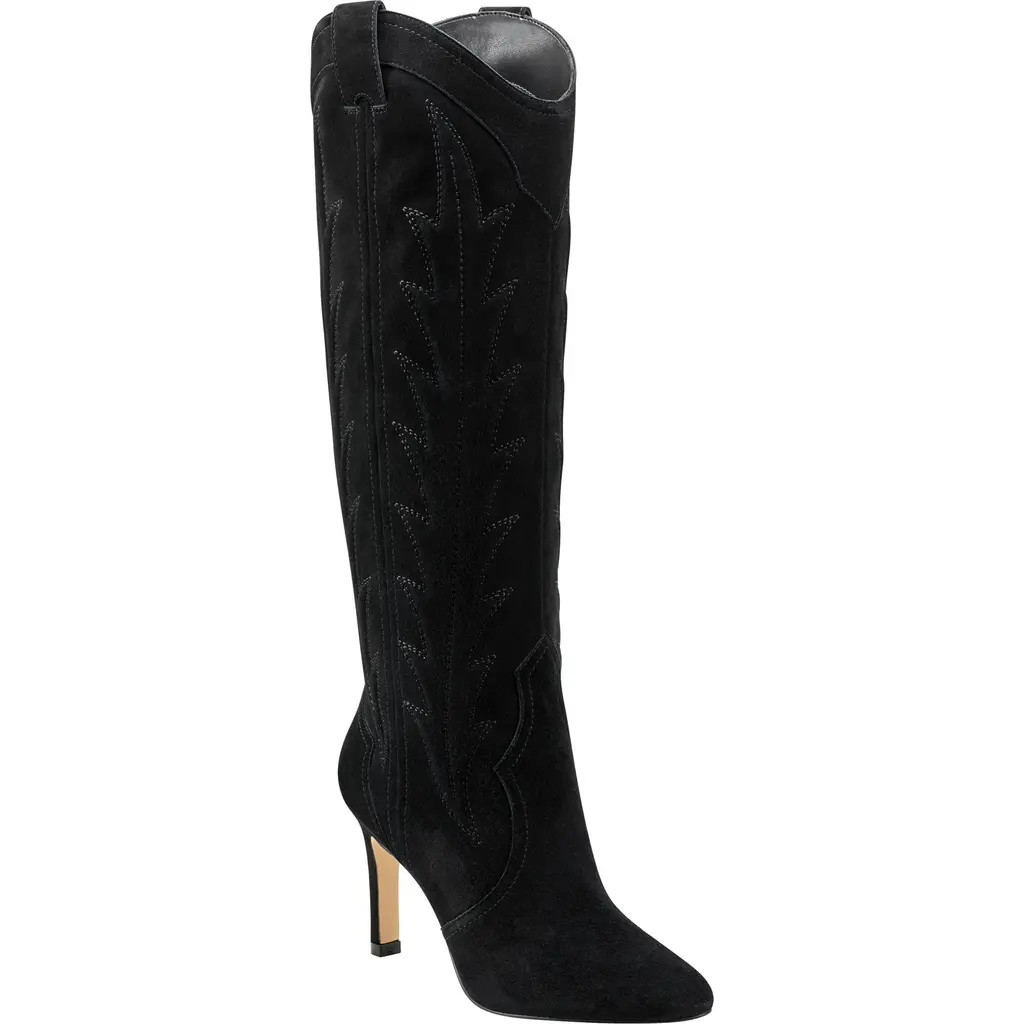 Marc Fisher LTD Rolly Knee High Boot in Black 001 at Nordstrom Rack, Size 9.5 | Nordstrom Rack