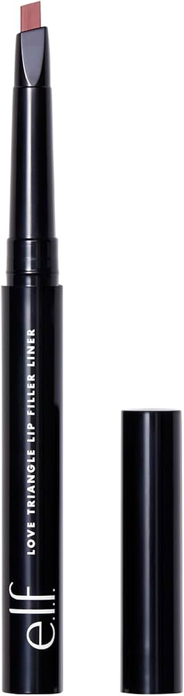 e.l.f. Love Triangle Lip Filler Liner, 2-in-1 Lip Liner Pencil For Sculpting & Filling, Long-Last... | Amazon (US)