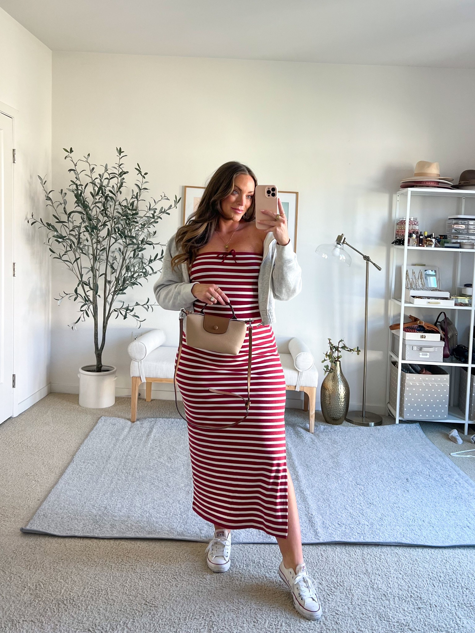 LOVE this top and skirt, so comfy and cute! 
Mediums in both! 

#LTKBump #LTKMidsize #LTKSeasonal