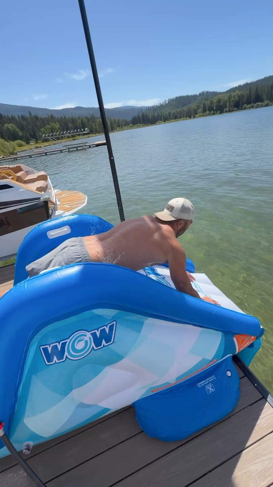 Bought this slide for the kids but it ended up being an adult favorite 😂

#LTKSwim #LTKSeasonal #LTKHome