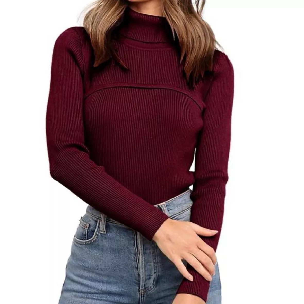 Perfect-fit turtleneck curated on LTK