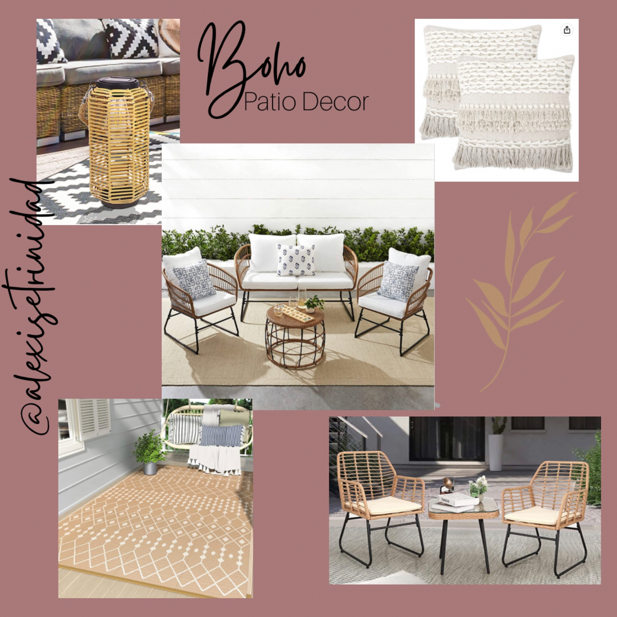 Boho Inspired Patio Decor

#LTKSeasonal #LTKhome