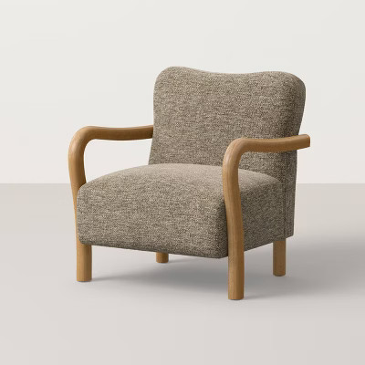 Wood Armchair Granite - Hearth & Hand™ with Magnolia | Target