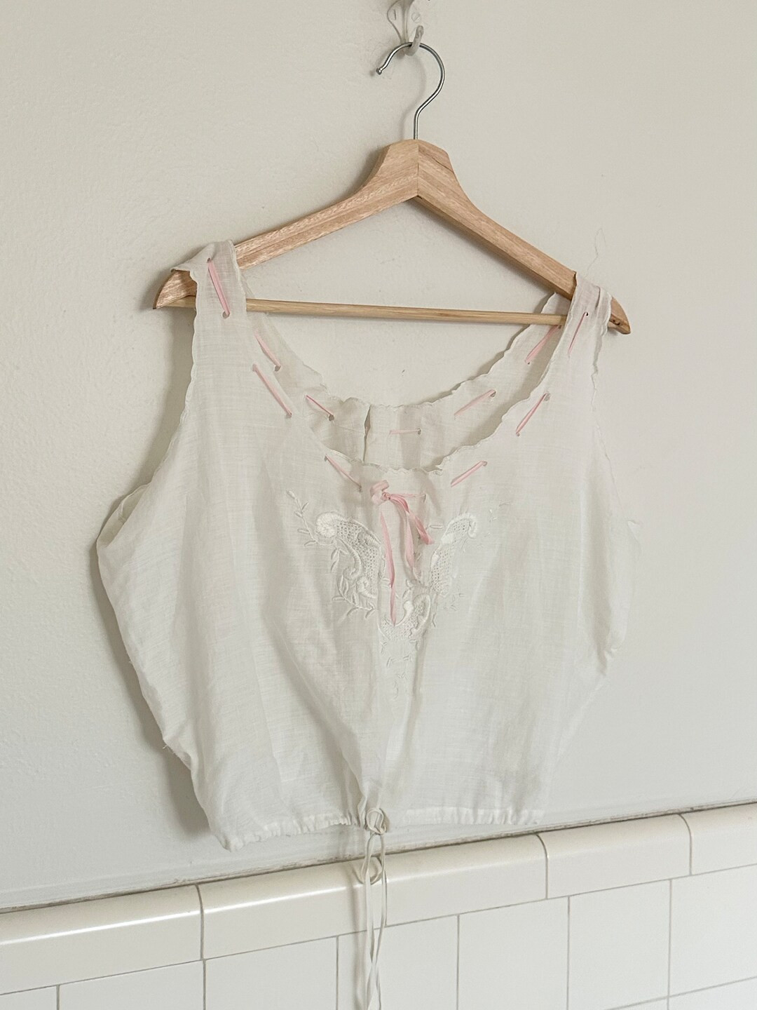 Edwardian Corset Cover large - Etsy | Etsy (US)