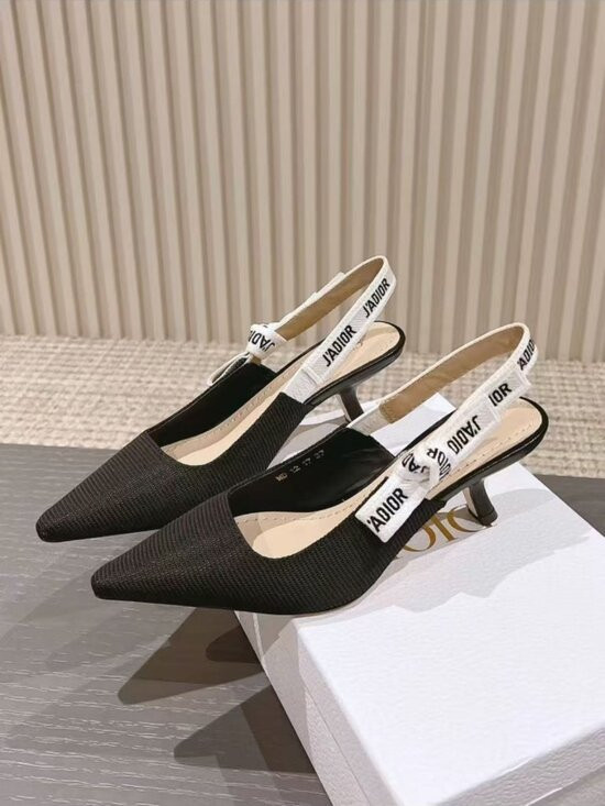 Dior Black J'Adior Slingback Pointed‑Toe Heels | Poshmark