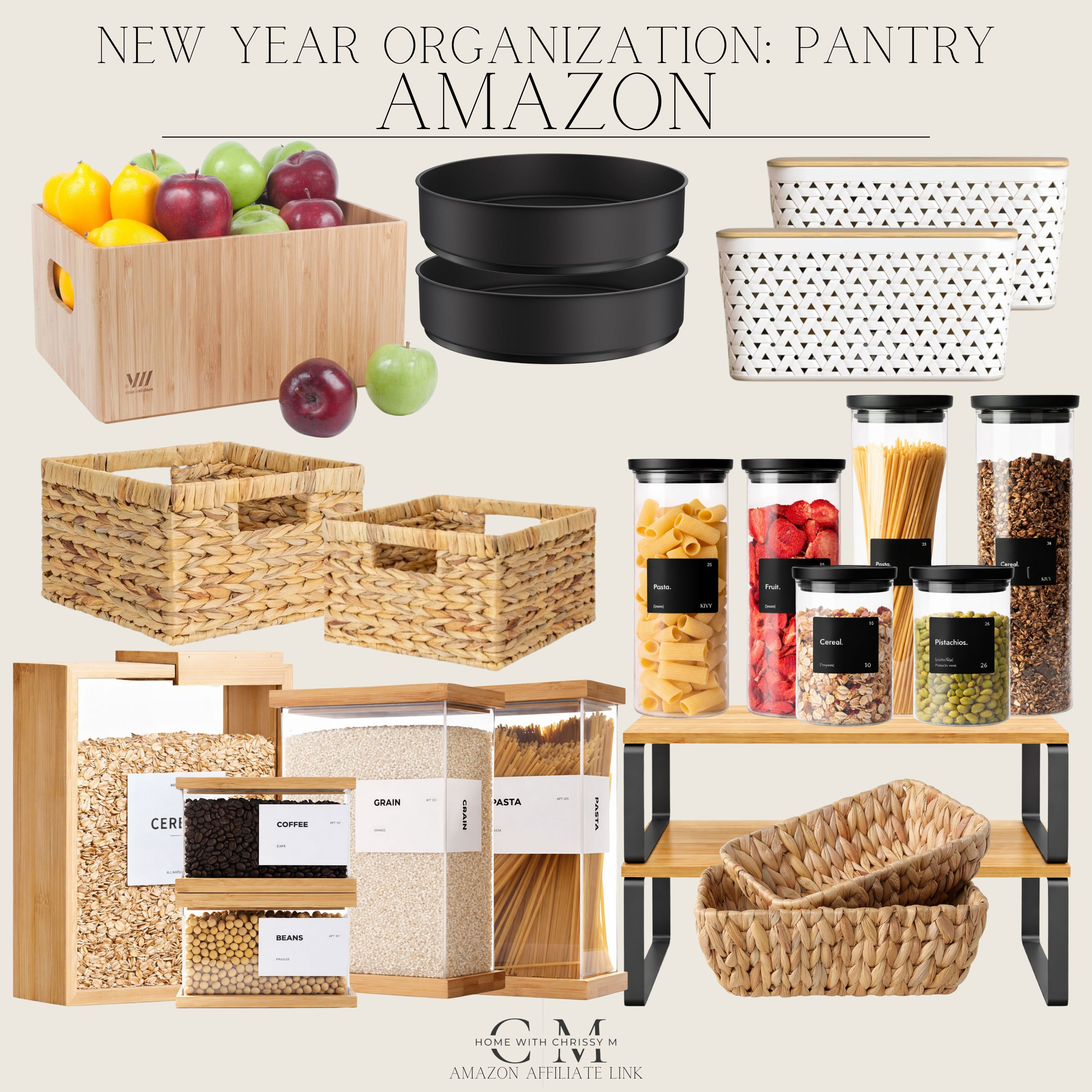 Kitchen and Pantry Organization Essentials from Amazon!
Amazon Home / Amazon Organization / Aesthetic Home / Clear Pantry Storage Containers / Airtight Food Canisters / Glass Jar Sets / Label Makers & Labels / Lazy Susans / Tiered Can Organizers / Stackable Shelf Risers / Pull-Out Pantry Bins / Spice Jar Sets / Spice Drawer Organizers / Basket Storage Bins / Under-Sink Organizers / Drawer Dividers / Baking Supply Organizers / Snack Storage Bins / Produce Storage Containers / Coffee & Tea Stations / Cereal Dispensers / Lid Organizers / Pot & Pan Racks / Cutting Board Holders / Countertop Turntables / Neutral Storage Baskets / Fridge Organization Bins / Rolling Pantry Carts
 

 

#LTKSeasonal #LTKHome