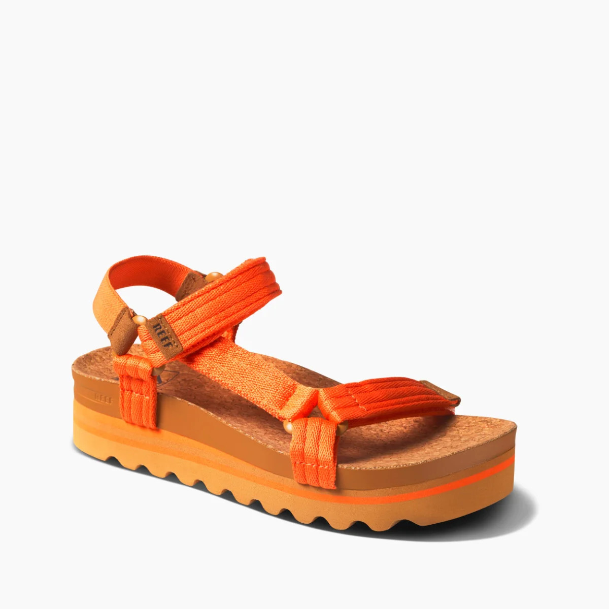 Women's Cushion Rem Hi Sandals in Nectarine | REEF® | Reef