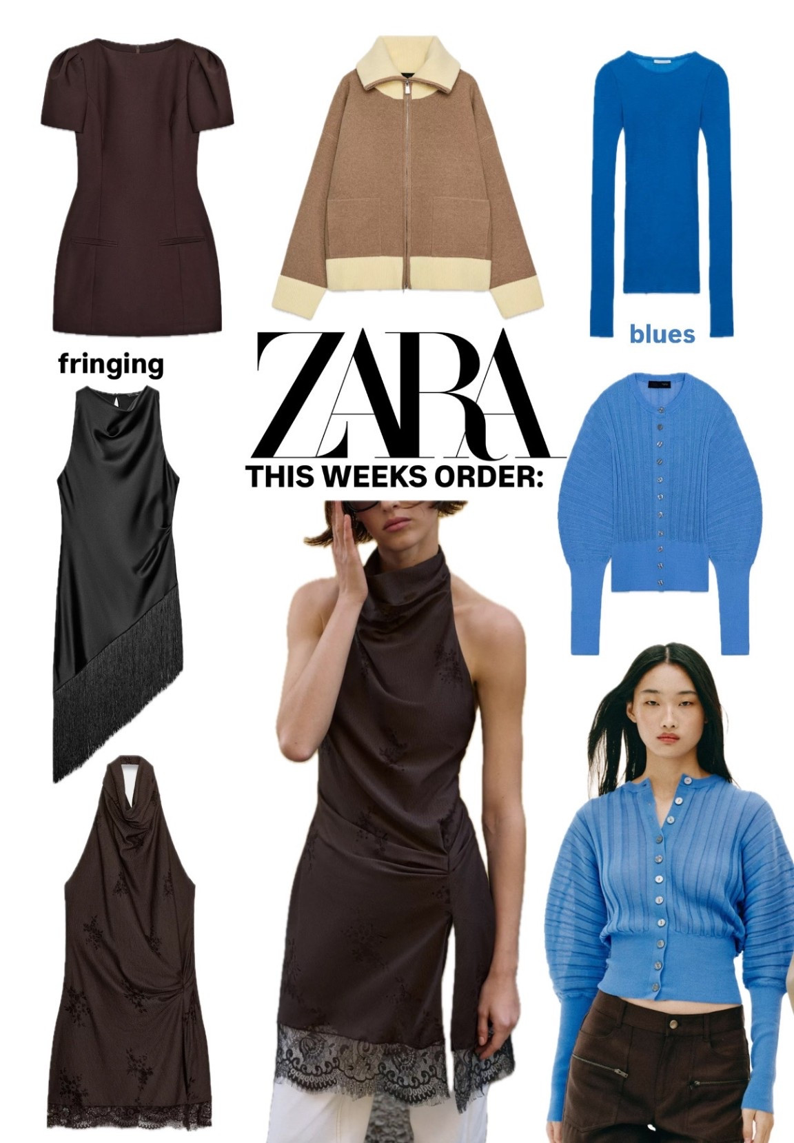This weeks zara order: blues, fringing and lace

#LTKootd #LTKPetite #LTKSeasonal
