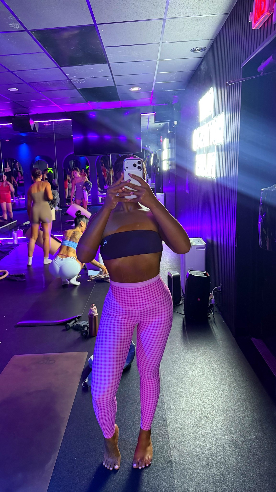 hot sculpt ootd! I’m a Oner bandeau girly 4 life 💖