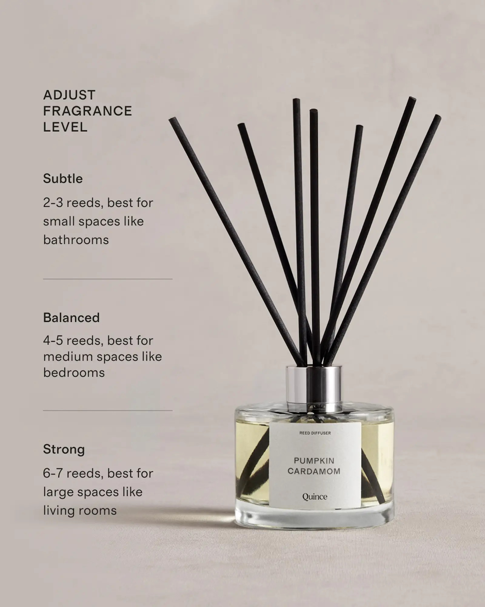 Pumpkin Cardamom Reed Diffuser | Quince