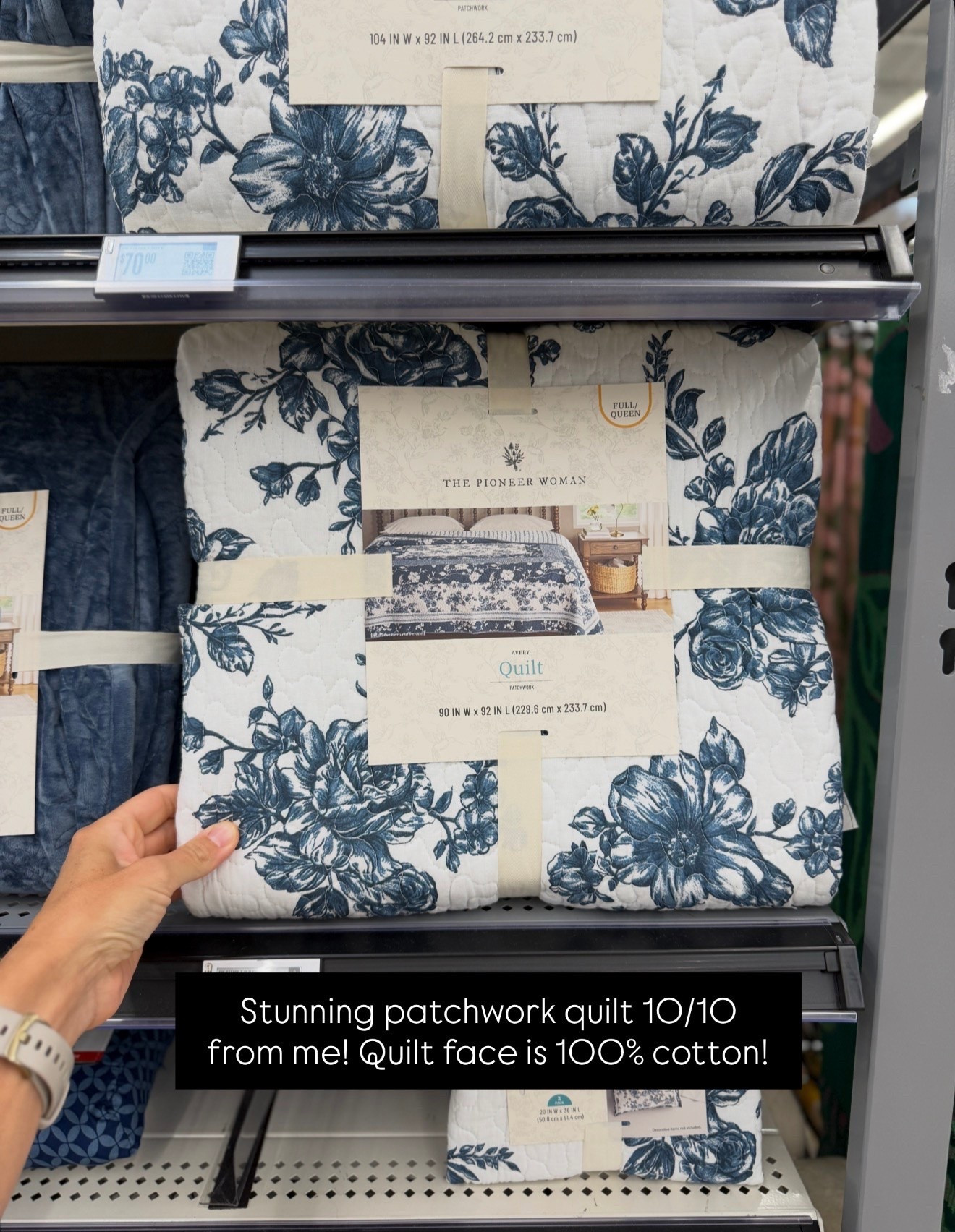 Omg this floral quilt is stunning! Walmart wins again 👏

#LTKHome