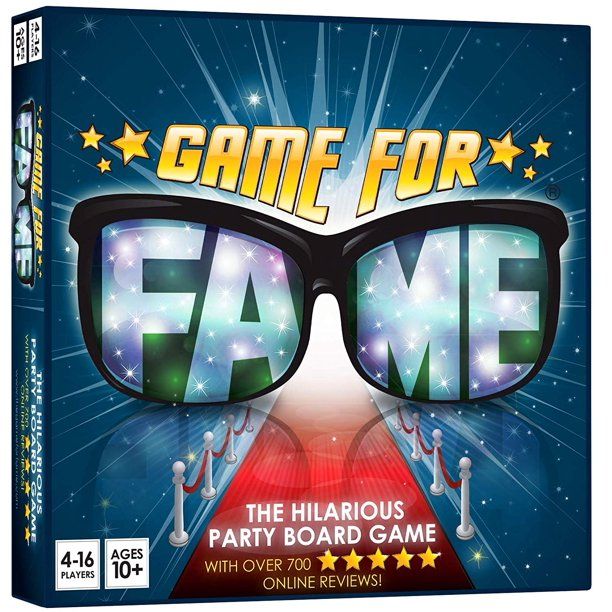 The  Game For Fame The Hilarious Party Board Game - Walmart.com | Walmart (US)