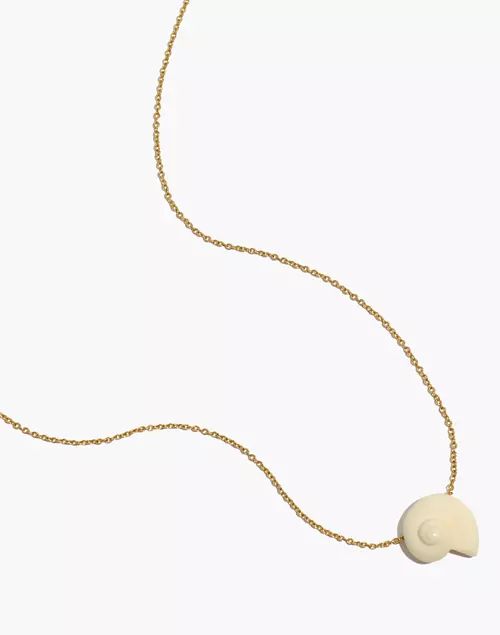 Shell Pendant Necklace | Madewell