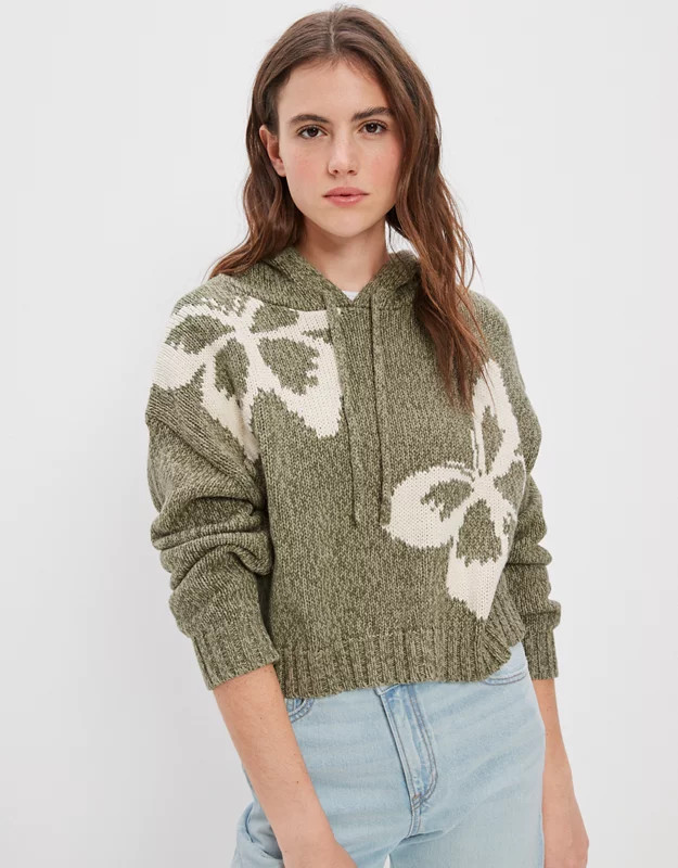 AE Butterfly Hoodie Sweater | American Eagle Outfitters (US & CA)