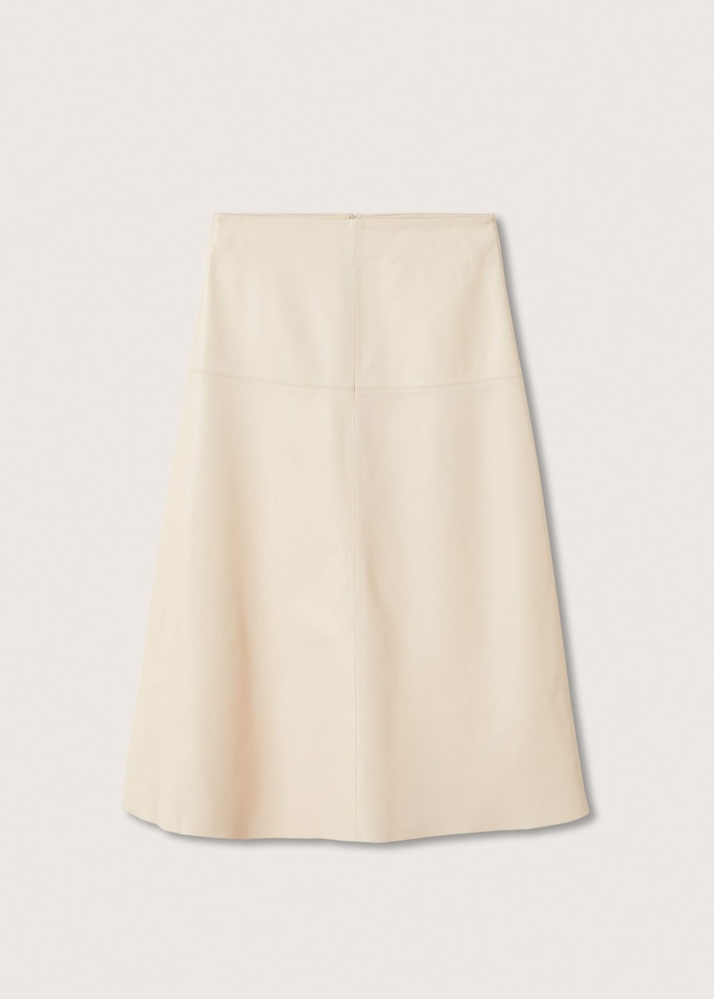 Leather midi skirt | Mango USA | Fall Outfits | MANGO (US)