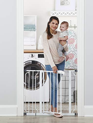 Regalo Easy Step 38.5-Inch Wide Walk Thru Baby Gate, Includes 6-Inch Extension Kit, 4 Pack Pressu... | Amazon (US)