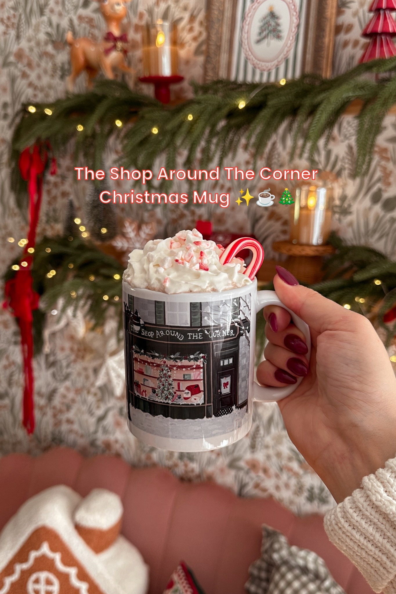 Found the cutest Shop Around the Corner mug for Christmas off Etsy! Love You’ve Got Mail so much! 

#LTKSeasonal #LTKFindsUnder50 #LTKHome