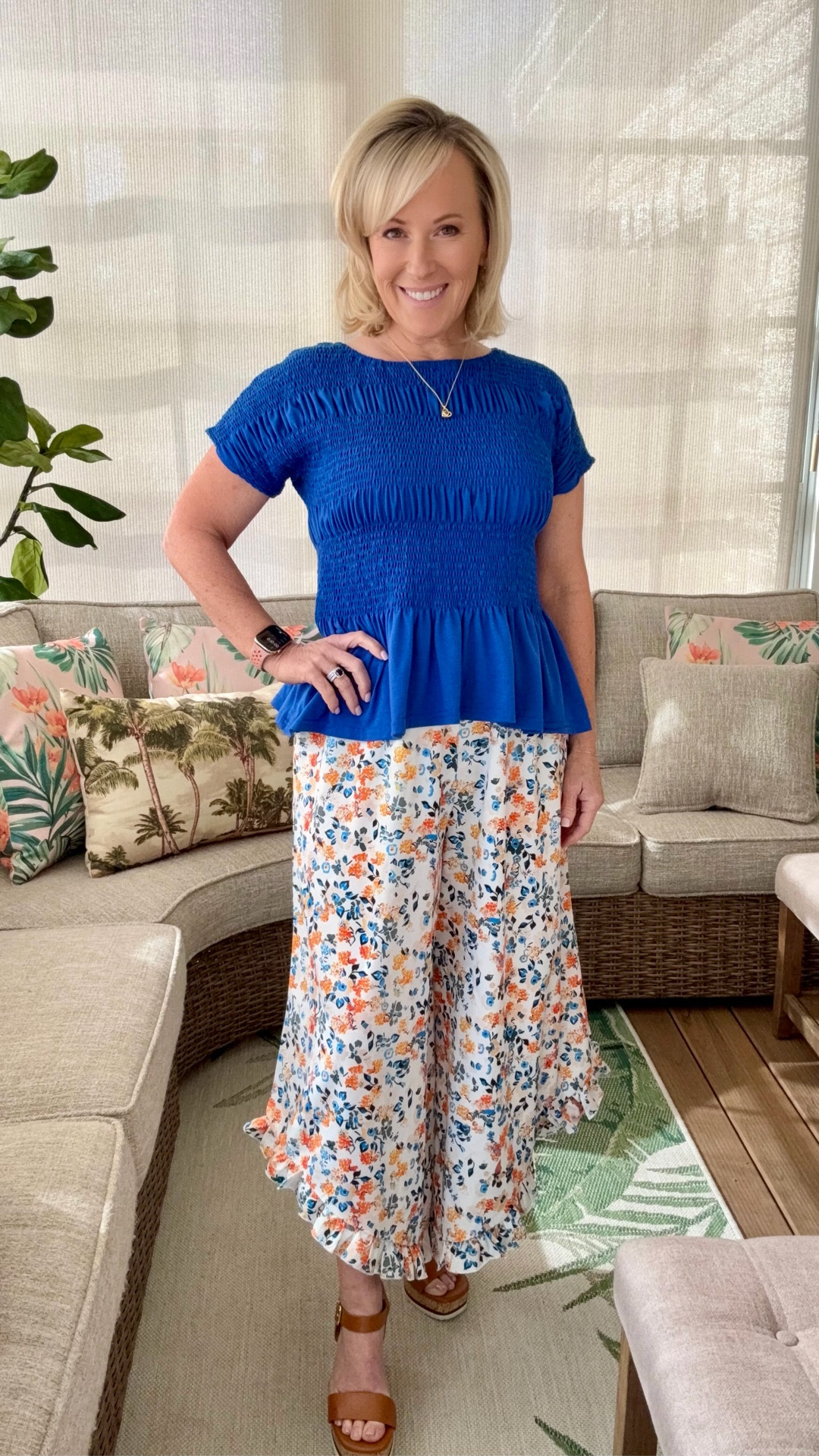 These ruffled palazzo pants from Amazon are my newest obsession!! They’re lightweight, flowy, so comfortable, and come in so many different patterns to choose from. I paired them with one of my favorite Amazon tops from a set I own in multiple different colors, making it easy to mix and match it all. Shop my look! 

#LTKootd #LTKSeasonal #LTKPetite