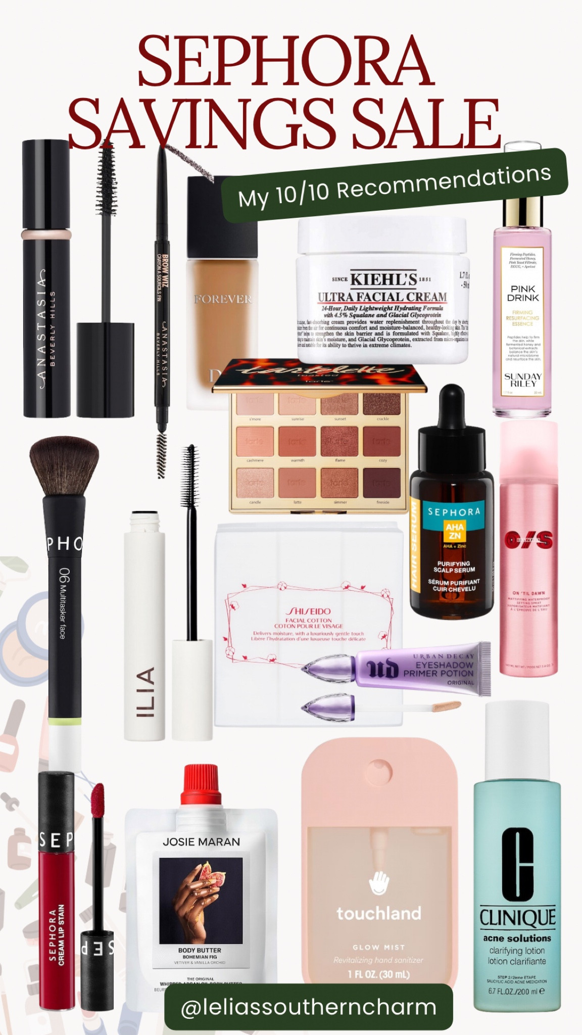 If you’re a Sephora Rouge member you can start shopping today for 20% off your purchase and 30% off Sephora collection! Here are my 10/10 recommendations! ⭐️⭐️⭐️⭐️⭐️

#LTKCyberWeek #LTKBeauty #LTKSaleAlert