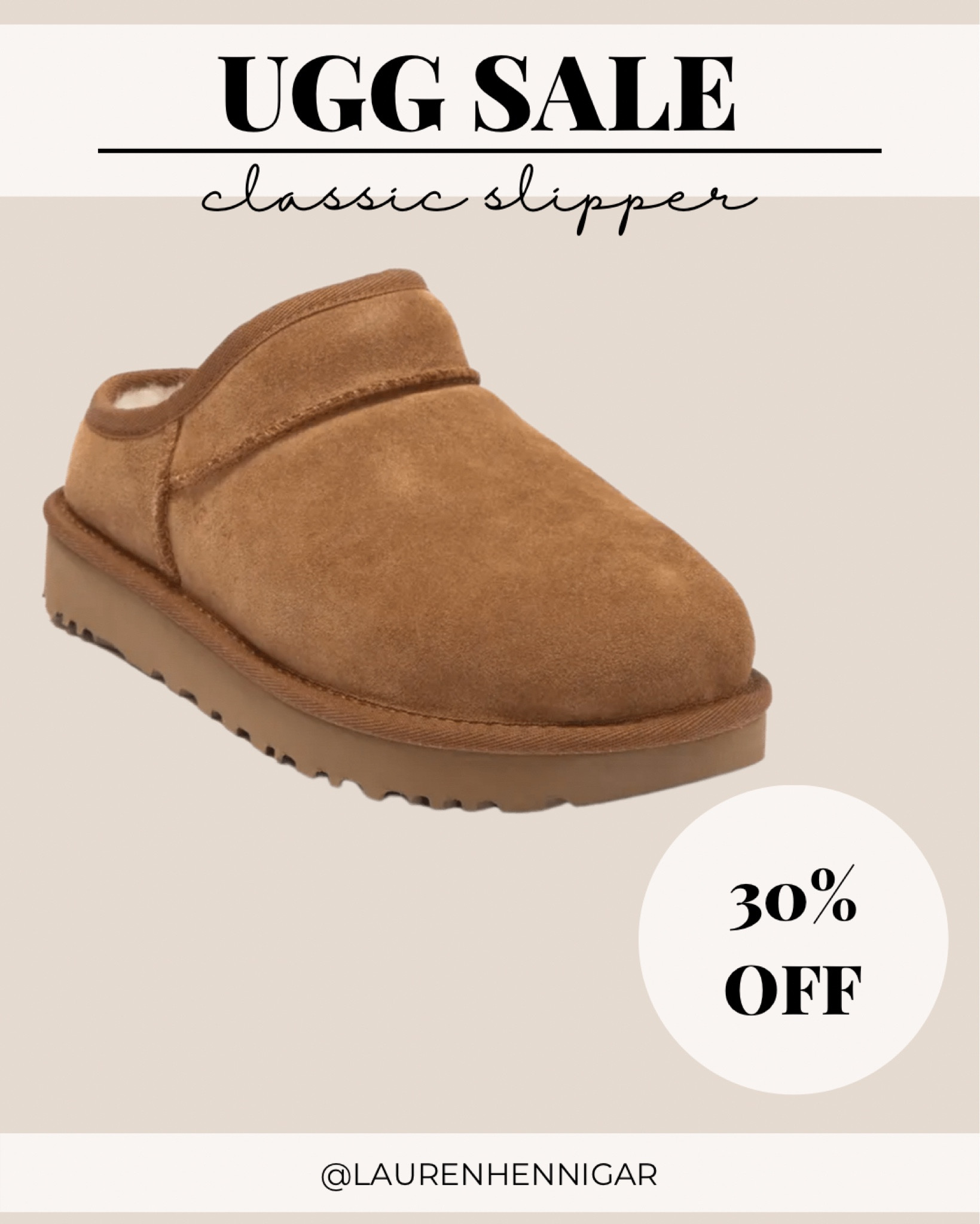 UGG CLASSIC SLIPPERS ON SALE & IN STOCK!!! RUN TO GRAB THESE BEFORE THEY SELL OUT!

#LTKsalealert #LTKshoecrush #LTKstyletip
