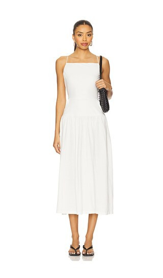 Free People x REVOLVE Julietta Midi Dress in White. - size S | Revolve Clothing (Global)