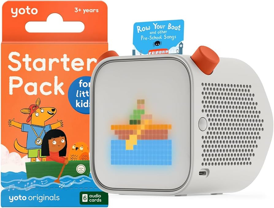 YOTO Player (3rd Gen.) + Starter Pack for Little Kids Bundle – Kids Bluetooth Audio Speaker, Al... | Amazon (US)